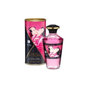 Huile chauffante framboise comestible 100ml 